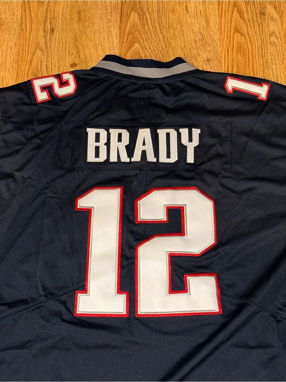 NIKE Tom Brady New England Patriot Super Bowl 53 Screen Game Jersey Men’s 2XL